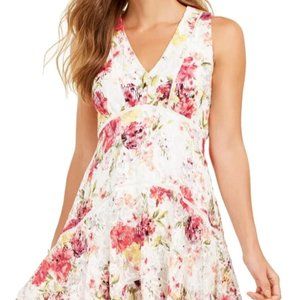 NWT Floral Handkerchief Dress